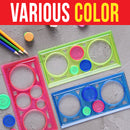 idrop Kaleidoscope Ruler Stationary Multifunction Pattern Drawing Set