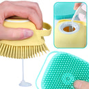 idrop 80ml Bathing Shower Body Scrubber & Soap Shampoo Dispenser Brush