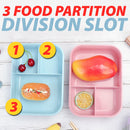 idrop [ 1200ml ] Portable Lunch Box / Bekas Makanan / 塑料饭盒＋勺叉(麦香) [ FREE SPOON & FORK ]