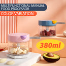 idrop [ 380ml ] Food Aid Manual Pulley Vegetable Garlic Blender / Pengisar Sayur / 380ML切菜器