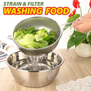 idrop [ 22.5CM ] Single Handle Multipurpose Strainer Basket / Penapis Serbaguna / (单长柄) 密孔多用篮