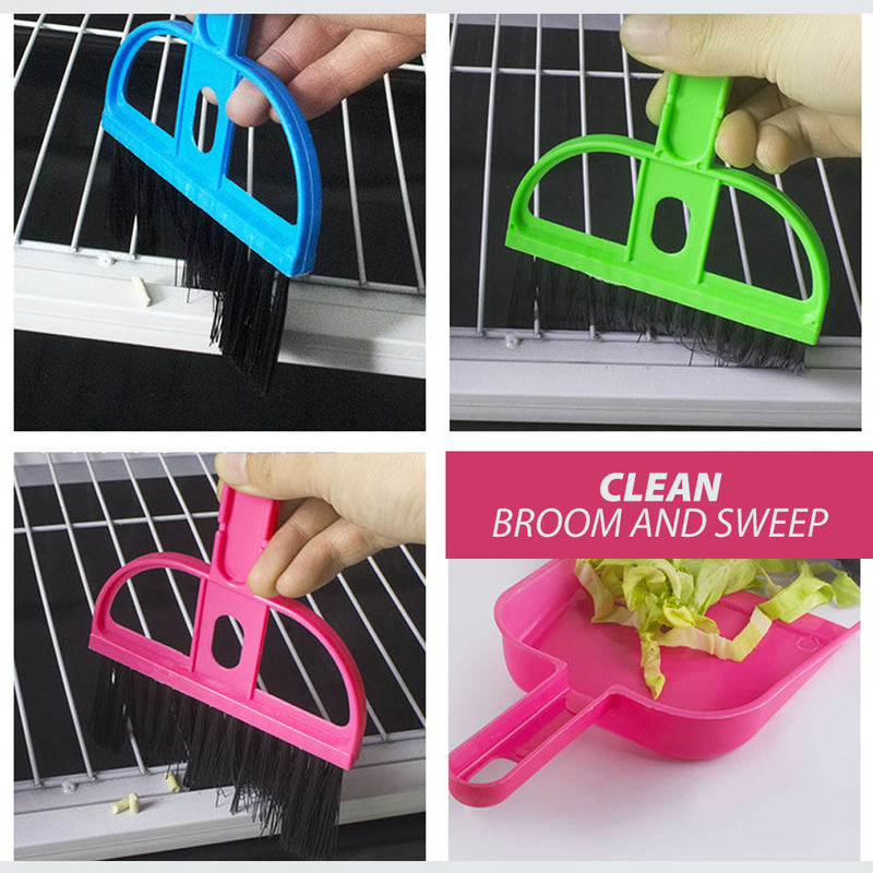 idrop Portable Mini Dustpan Cleaning Sweeping Set