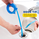 [ 43cm ] Retractable Drain Opener Plumbing Sewage Dredge Clog Cleaner / Pembersih Paip Tersumbat / 可伸缩通水道器