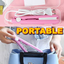 idrop 2 IN 1 Portable Mini Electric Compact Hair Straightener & Curler and Food Sealer / Pelurus Rambut & Pelekat Makanan / 直发器和食品封口机
