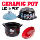 idrop 1L Casserole Ceramic Stew Soup Pot for Kids