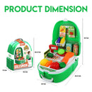 Idrop Portable Backpack Pretend Game Little Salesman Toys