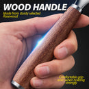 idrop Rice Scoop Stainless Steel SUS304 with Rosewood Wood Handle / Senduk Nasi Keluli Tahan Karat Dengan Pemegang Kayu / 可立花梨木不锈钢饭勺