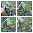 idrop 2 IN 1 Gardening Plant Branch Handheld Tapener & Stapler Clipper Device