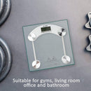 idrop Digital Electronic Personal Scale (Max 150kg / 330lbs) / Penimbang Berat Elektronik / 圆型健康秤(泡沫 盒)