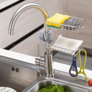 idrop 2 Layer Bathroom Kitchen Faucet Draining Storage Rack Shelf