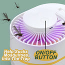 idrop Mini Rechargeable USB Fan & Mosquito Killer Kipas Kecil USB dan Perangkap Nyamuk 风扇灭蚊灯(捕蚊灯)