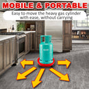 idrop 5 Wheel Gas Tank Cylinder Portable Roller / Alas Tong Gas Mudah Alih / 5轮气瓶压路机