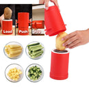 idrop [ 2 IN 1 ] Potato Fries Maker Cutter Slicer Suitable For Microwave Container Foodgrade BPA FREE / Bekas Pemotong Kentang Pembuat Kentang Goreng / 新品 土豆切条器 微波炉薯条烘烤一体机 薯条制作器