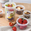 idrop [ 310ml + 760ml ] 2-Way Food Container Storage / Botol Bekas Simpan Makanan Dua Dalam Satu / 310+760ML干鲜两用分隔保鲜罐