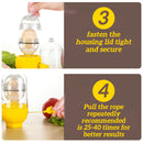 idrop Golden Egg Yolk Shaker Mixer Roller Hand Manual Crank Pulley