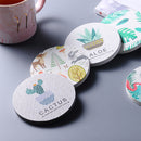 idrop Round Diatom Cup Mat ( 10CM ) [ 2pcs / 1pc ]