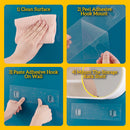 idrop Wall Mounted Toilet Toiletry Bathroom Storage Rack Shelf