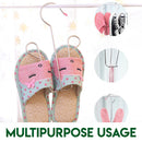idrop 1pcs Multipurpose Stainless Steel Drying Shoe Hanger Rack