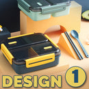 idrop [ 1100ml ] Portable Leakproof Seal Tight Food Storage Eating Lunch Box