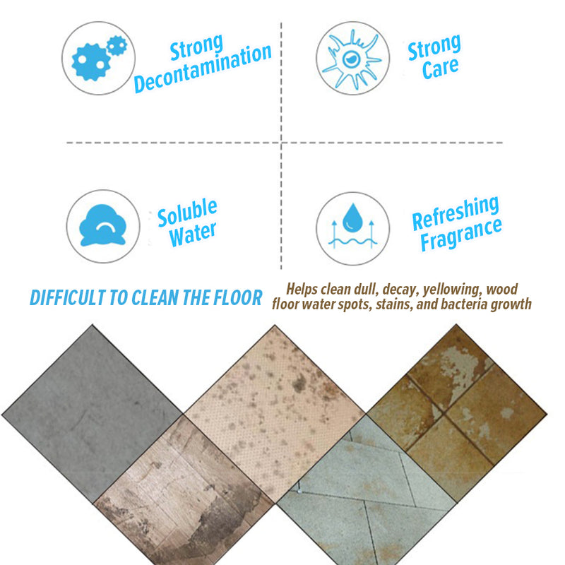 idrop [ 30pcs ] Multi Effect Floor Cleaning Slice Dissolvable Sheet / Kepingan Sabun Pencuci Lantai Senang Larut / 多效地板清洁片(30片装)(小鲸洗/芊倪)