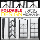 idrop 4 LAYER / 5 LAYER Foldable Portable Space Saving Kitchen Storage Shelf Rack