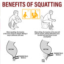 idrop SQUATTING STOOL - Toilet Stool / Bangku Mencangkung Tandas / 蹲马桶椅