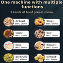 idrop [ 12L ] Multifunction Stainless Steel Electric Deep Air Fryer Mesin Penggoreng Udara 12L空气炸锅