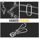 idrop 20 Clip Stainless Steel Large Round Sock & Undergarment Drying Hanger / Panyangkut Baju Kain