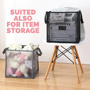 idrop Foldable & Portable Clothes Laundry Hamper Basket [ Cube / Cuboid ]