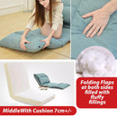 idrop [ SINGLE ] Foldable Long Floor Lounge Lazy Sofa Chair / Kerusi Baring Lipat /  加长懒人躺椅 [ 210CM L x 65CM W ]