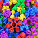 idrop Kids Children Toys - Sunflower Star Interlocking Building Colorful Toy Piece