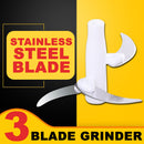 idrop 1L Manual Press Kitchen Meat Vegetable Grinder Blender