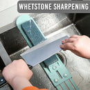 idrop Kitchen Sink Telescopic Adjustable Sharpening Stone Holder / Pemegang Batu Asah Pisau / 伸缩可调节磨刀器架子(可放12-23CM的磨刀石)