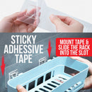 idrop Wall Mounted Bathroom Kitchen Toilet Item & Toiletry Storage Rack