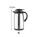 idrop Stainless Steel Heat Preservation Glass Liner Vacuum Thermos Flask (1L, 1.3L, 1.9L)