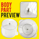 idrop [ Replacement Part ] Meat Blender Body + Lid Cover Spare Part / Alat Bahagian Ganti Mesin Kisar Pengisar