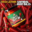 [HuiWei Kitchen]🌶️🐟Sambal Ikan Bilis / 回味鱼仔叁巴酱🌶️🐟 Chili / 辣椒酱