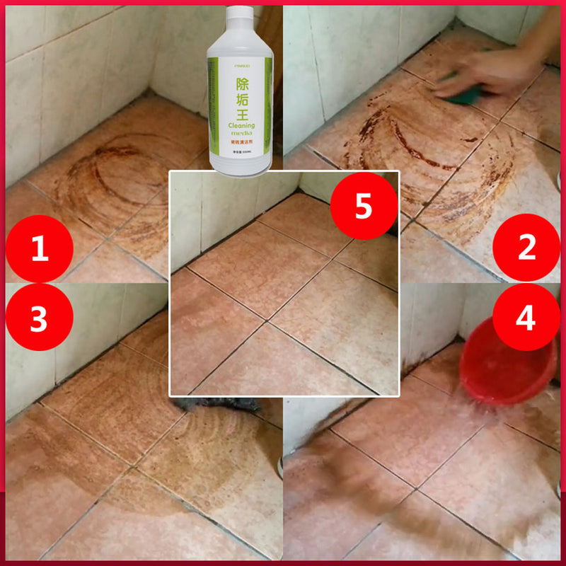 idrop [ 500ml ] Toilet and Tile Stain Remover Descaling Cleaner Cleaning Agent