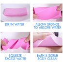 idrop Soft Bathing Cleaning Sponge Brush Scrubber [ 1pc ]