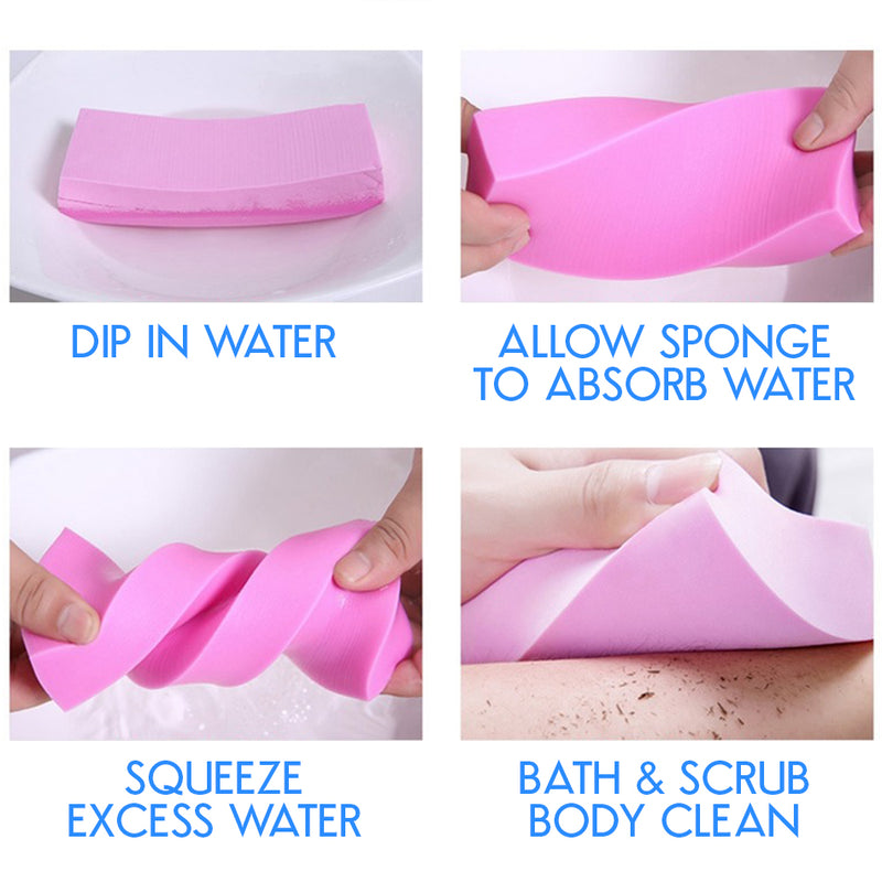 idrop Soft Bathing Cleaning Sponge Brush Scrubber [ 1pc ]