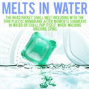 idrop [ 40PCS ] Laundry Cleaning Fragrant Perfume Liquid Gel Soap Bead Packets / Sabun Pencuci Kain Paket Kecil Larut Dalam Air / 洗衣清洁香氛液体凝胶皂珠包 [ 40pcs x 8g ]