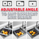 idrop Kitchen Sink Extendable Retractable Drain Wash Basket / Bakul Basuh Sinki Boleh Dipanjangkan [ 31cm~45cm ]
