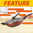 idrop [ 32CM ] Maifan Kitchen Nonstick Household Cooking Wok / Kuali Masak Dapur / 厨不粘家用炒锅平底电磁炉燃气灶通用锅具炒菜锅