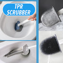 idrop [ 2 IN 1 ] Toilet Silicone Scrubber + Brush Berus / Pencuci Jamban & Tandas / 两把刷子硅胶马桶刷(硅胶+刷)