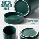 idrop Ceramic Utensil & Chopstick Holder / Bekas Seramik Simpanan Sudu Garpu / 陶瓷筷子筒 Y96