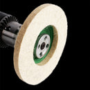 idrop STAR SHINE ABRASIVE - Felt Buff Wheel Polish