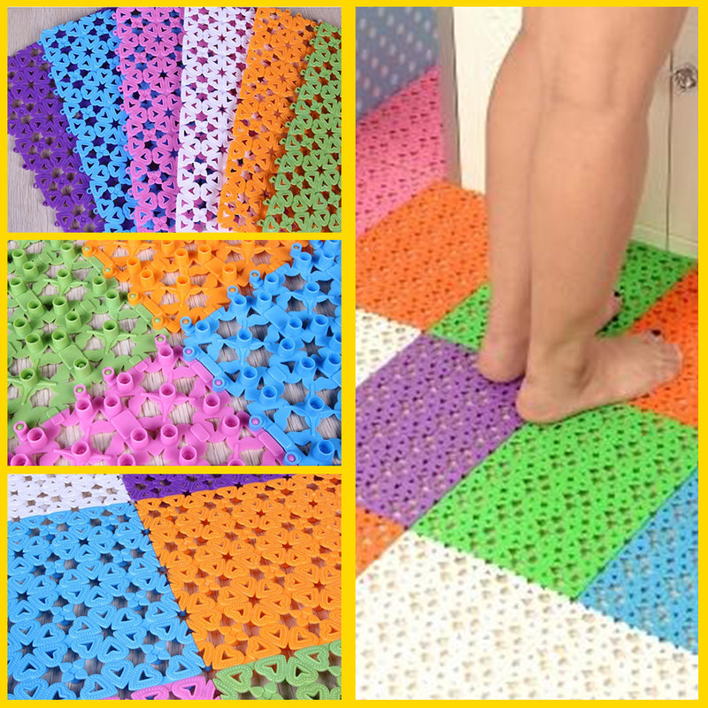 idrop [ 30CM x 20CM ] Nonslip Stepping Mat for Kitchen Bathroom & Toilet