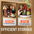 idrop [ 30CM ] Large Rotation Countertop Multifunctional Storage Tray / Rak Simpanan Pelbagai Guna / 多功能旋转收纳盒