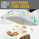 idrop Foldable Large Foil Heat Insulation Waterproof Dustproof Food Cover / Tudung Saji Makanan