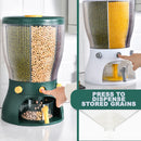 idrop [ 10L ] 4 IN 1 Multifunction Dried Food Rice Grain Compartment Storage Food Dispenser